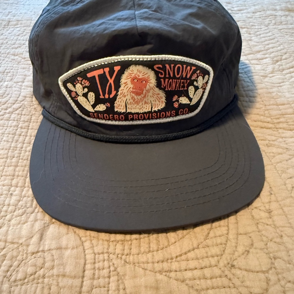 Gray Snow Monkey Hat